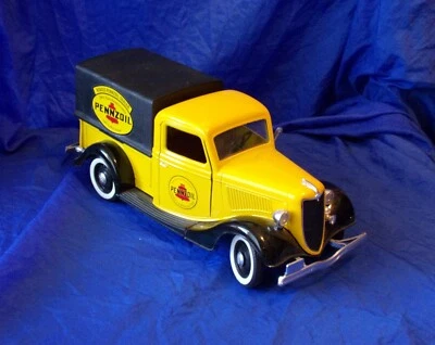 Camioneta Ford Pennzoil 1936 fundido a presión Solido 1/19 1999 de colección con caja original Foto 1 de 4