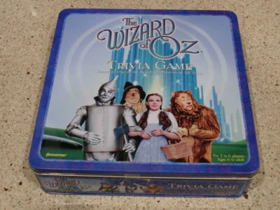 NIB Pressman The Wizard Of Oz Trivia Board Game in Collectible Tin - Image 1 of 3