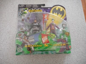 2003 MATTEL DC UNIVERSE BATMAN 6 INCH ACTION FIGURES 2 PACK BATMAN & THE JOKER - Picture 1 of 13