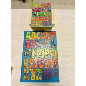 Rare Vintage Springbok Hallmark Alphabet Fun 48 Piece Jigsaw Puzzle - Picture 1 of 7