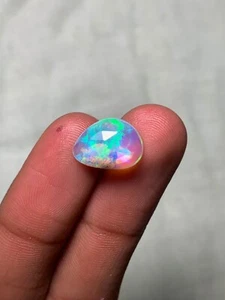 2.70 CT Ethiopian Fire Opal Fancy Shape Rose Cut Opal Gemstone Welo Opal Making - Picture 1 of 4