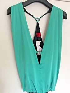 Blouse 100% Silk double sided RRP£285 New with tags - Picture 1 of 4
