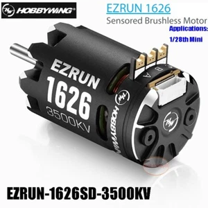 Hobbywing EZRUN 1626SD 3500KV Sensored Brushless Motor for MINI28 ESC 1/28 Mini - Picture 1 of 18