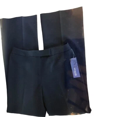 Jones NY Collection Heritage Pants Womens 4 Gray Lined Flat Career 31x33 NWT $99 - Image 1 of 4