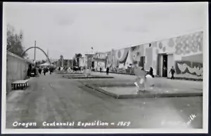 RPPC 1959 Oregon Centennial Expo - Art on Buildings P905 PC3003 - Bild 1 von 2