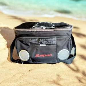 Snap On Insulated Cooler Bag W/Speakers & Bottle Opener,Nylon-Portable Radio - Picture 1 of 10