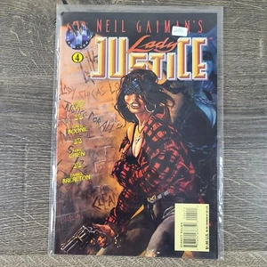 Tekno Comix Lady Justice Comic #4 Neil Gaimans - Bild 1 von 6