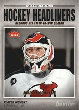 2006-07 (DEVILS) Fleer Hockey Headliners #HL23 Martin Brodeur