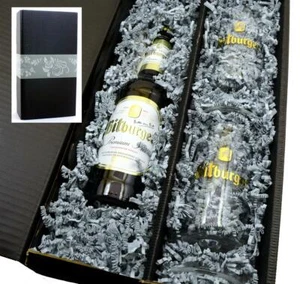 Geschenkarton mit Bitburger Pils 0,33l und 2 original Pokal Gläser 0,2l - Set