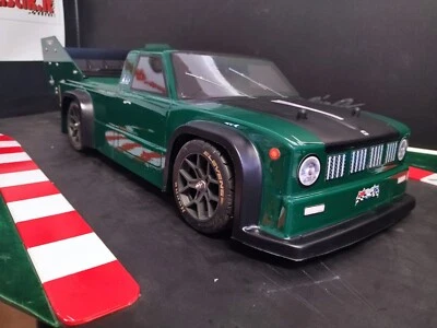 4003 DELTA PLASTIK- F.R. PICKUP BODY RC ARRMA VENDETTA 1/8 - Immagine 1 di 4