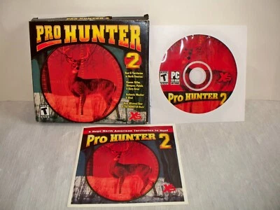 PRO HUNTER 2 PC CD-ROM 2003 XS GAMES CIB GOOD CONDITION BIG HUNT CHALLENGES - Image 1 of 2