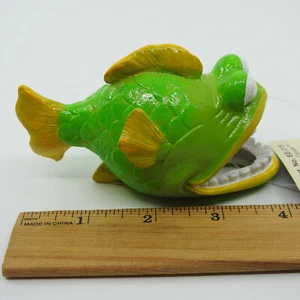 Piranha Fish Cave Blue Ribbon Pet Exotic Environments Aquarium Ornament Decor - Picture 1 of 7
