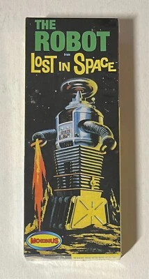 Moebius 模型套件 #418 - The ROBOT from Lost in Space(技能级别 3)全新/密封 — 第 1/2 张图片