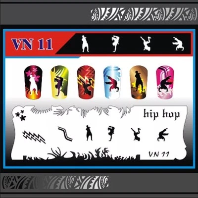 Трафареты для нейл-арта аэрографа (VN 11-20) - Изображение 1 из 4