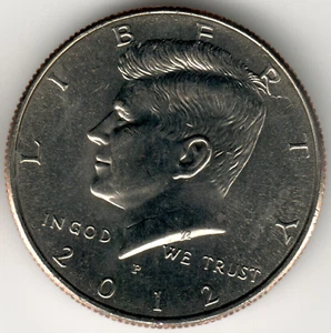USA - 2012P - Kennedy ½ Dollar - #4748 - (Not Intended for Circulation) - Picture 1 of 2