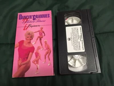 1991 Dancin' Grannies Mature Fitness Beginners Exercise VHS Tape  - Image 1 of 4