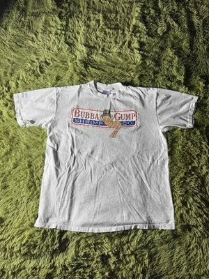 Vintage 90s Forrest Gump Bubba Gump Shrimp 1994 Movie Promo T-shirt Size XL!!!! - Image 1 of 4