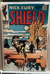 NICK FURY AGENT OF SHIELD #7 MARVEL 1968 ICONIC STERANKO COVER ART - Picture 1 of 14