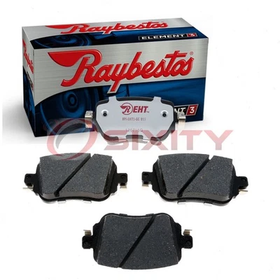 Juego de pastillas de freno de disco trasero Raybestos Element3 para Volkswagen Golf Alltrack ce 2017 Foto 1 de 4