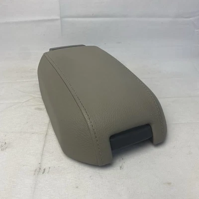 Volvo XC90 2003-2014 consola central tapa reposabrazos cubierta superior cuero gris OEM Foto 1 de 4
