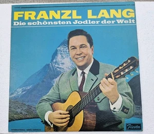 Franzl Lang - Die Schönsten Jodler Der Welt - VG+ Vinyl LP - 70's German Folk - Picture 1 of 4