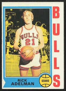 1974-75 Topps #7 Rick Adelman Chicago Bulls como nuevo  - Imagen 1 de 2