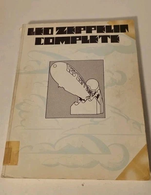 Led Zeppelin Complete Sheet Music Songbook 1973 Pre-Owned  - Image 1 of 4