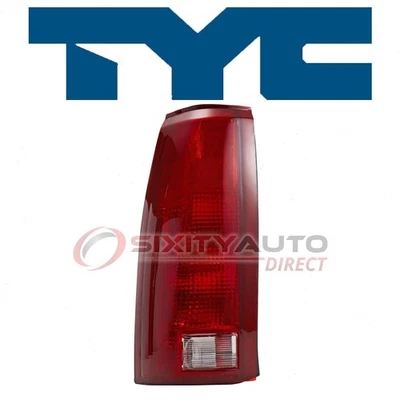 TYC Left Tail Light Lens for 1992-1999 GMC Yukon Electrical Lighting Body sg Foto 1 de 4