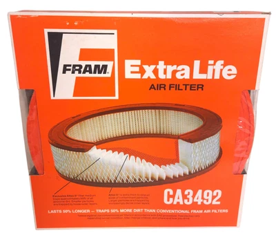 Fram CA3492 Air Filter Replaces GM 8996093 AC A644C Motorcraft FA-697 FA-705 - Image 1 of 4