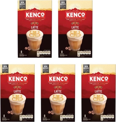 Kenco Baileys Latte Instant Coffee Sachets 8x15.0g (Pack of 120 g 5)