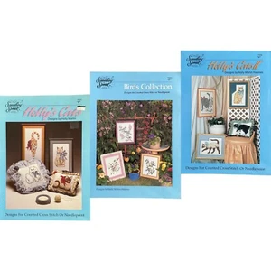 Vintage Something Special Counted Cross Stitch Or Needlepoint Booklets Lot Of 3 - Picture 1 of 4
