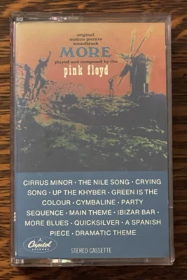 CASSETTE TAPE~ PINK FLOYD~ 1996~ MORE~ SOUNDTRACK - Image 1 of 4