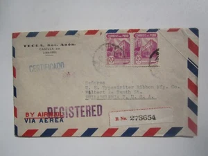 PERÚ 1946 CUBIERTA REGISTRADA - Imagen 1 de 2