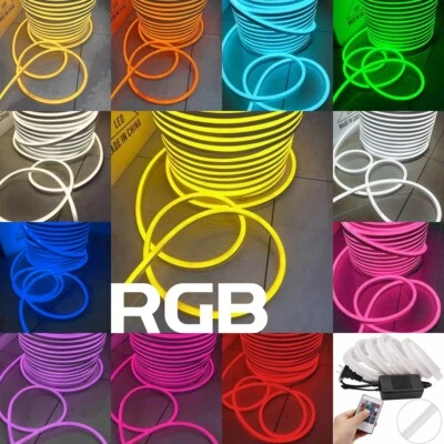 DC12V RGB Neon Lichterkette Flex Boot Bar Projekt Store Ktv Schild Deko Außen - Bild 1 von 4