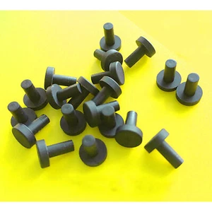 Silicone Rubber Blanking End Caps Tube Pipe Inserts Plug Bung Box Black 3mm-15mm - Picture 1 of 7