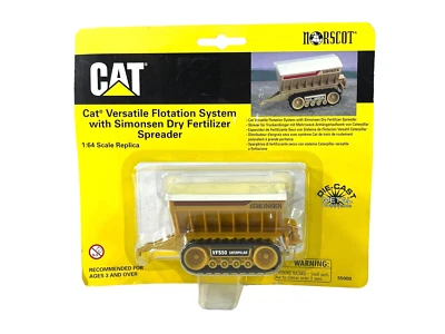 #55009 Norscot Caterpillar Flotation System W/Simonson Spreader ~ Sealed 1:64 - Image 1 of 4