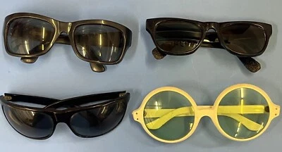 (1) Gafas de sol vintage Nilsol (Italia)... (3) otras en lote... Francia/Italia. ¡Muy genial! Foto 1 de 4