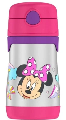 Termo FOOGO aislado al vacío acero inoxidable 10 oz., botella de paja Foto 1 de 3