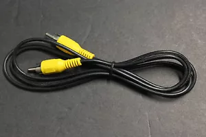 4 FT Composite AV 1-RCA VIDEO CABLE MALE YELLOW 4' RCA V - Picture 1 of 3