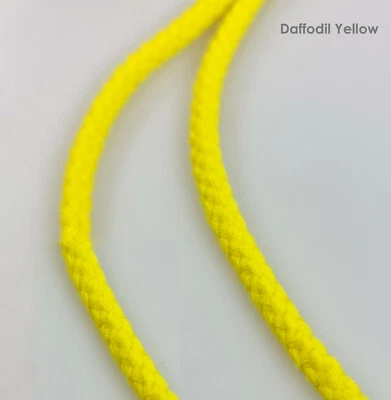 Moletom com capuz cordão de algodão 6mm redondo, extremidades de metal alternadas, rolhas, 5yds, neotrims - Imagem 1 de 4