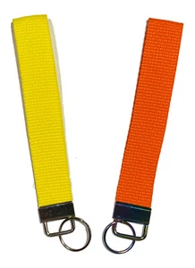 Wristlet Lanyard Key Ring With Your Choice of Strap Colors and Hardware - Picture 1 of 7