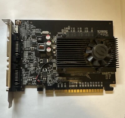 EVGA GEFORCE GT 610 2GB DDR3 PCI-E 2.0 X16 HIGH PROFILE 02G-P3-2617-KR AA5-4(7) - Image 1 of 2