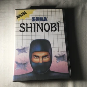 Shinobi (Sega Master System, 1988) no manual with hangtab - Picture 1 of 9