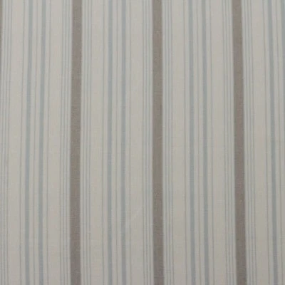 BALLARD SUZANNE KASLER LINEN COTE STRIPE SKY BLUE 100% LINEN FABRIC BY YARD 56"W - Image 1 of 4