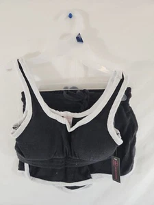 No Boundaries Women's Active Sports Bra and Shorts, 2-Piece Set - Picture 1 of 11