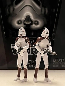2008 Star Wars Clone Wars Clone Trooper Boost x2 Ambush at Abregado Loose Hasbro - Picture 1 of 9