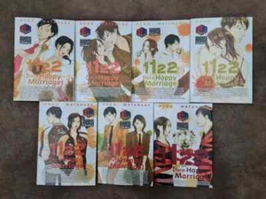 1122 For Happy Marriage Manga Vol 1-7 English Full Set Peko Watanabe EXPEDITED - Picture 1 of 10