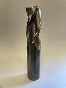 1 x 2 x 5 3 Flöte unbeschichtet Hartmetall Schaftfräser - Bild 1 von 2