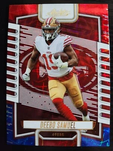2023 Panini Absolute Deebo Samuel Red, White & Blue Kaleidoscope #68 49er's - Bild 1 von 2