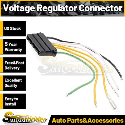 Para Ford E-250 Econoline 1975-1989 1990 Paquete práctico Conector regulador de voltaje Foto 1 de 4